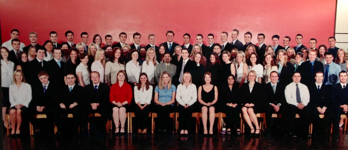 Nottingham University 2002 Graduation Photo - Business School